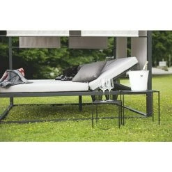 BAUHAUS Beistelltisch Blätter 30 X 30 X 30 Cm, Schwarz, Metall -BAUHAUS Shop 12 1005