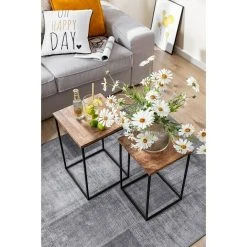 BAUHAUS Holztisch Eckig L X B X H: 33 X 33 X 50 Cm, Material Tischplatte: Mangoholz -BAUHAUS Shop 12 1048