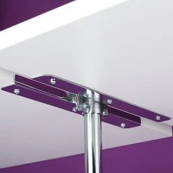 BAUHAUS Room Plaza Inside Smart Regalbodenträger Geeignet Für: Inside Smart Regalsystem, Chrom, 2 Stk.