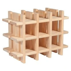 BAUHAUS Astigarraga Weinregal L X B X H: 43 X 22 X 32,5 Cm, Anzahl Flaschen: 9 Stk.