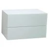 BAUHAUS Phönix Atlanta Container L X B X H: 38 X 55 X 34 Cm, Weiß, Anzahl Schubladen: 2 Stk.