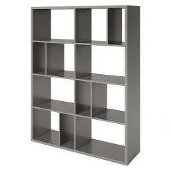 BAUHAUS Phönix Fortuna Raumteiler L X B X H: 34 X 112,5 X 146,6 Cm, Grau, Anzahl Fächer: 12 -BAUHAUS Shop 12 1127