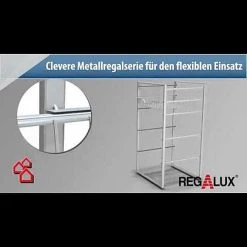BAUHAUS Regalux Clever Rollen-Set 4 Stk. -BAUHAUS Shop 12 1137