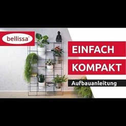 BAUHAUS Bellissa Regalsystem Filo 4x6 117 X 31 X 175 Cm -BAUHAUS Shop 12 1142