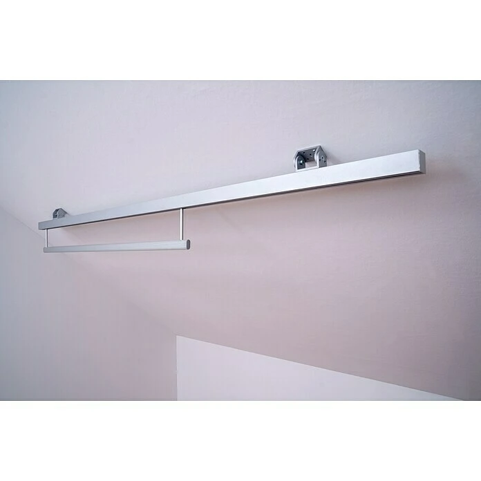 BAUHAUS Room Plaza Easy Doing Kleiderstange Passend Für: Room Plaza Easy Doing Schiebetür-Bau-Sets, Länge: 1.000 Mm, Fahrbar 1 BAUHAUS Room Plaza Easy Doing Kleiderstange Passend Für: Room Plaza Easy Doing Schiebetür-Bau-Sets, Länge: 1.000 Mm, Fahrbar