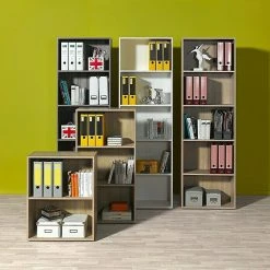 BAUHAUS Regalux Regal Trio 60 X 76,8 Cm, Eiche, Traglast: 5 Kg/Boden -BAUHAUS Shop 12 1167