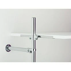 BAUHAUS Room Plaza Inside Smart Wandhalter-Set Geeignet Für: Inside Smart Regalsystem, Chrom, 1 Stk.