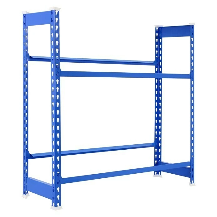 BAUHAUS Simonrack Simonbottle Metall-Getränkekistenregal Bottleclick L X B X H: 30 X 80 X 100 Cm, Traglast: 100 Kg/Boden, Anzahl Böden: 3, Blau 2 BAUHAUS Simonrack Simonbottle Metall-Getränkekistenregal Bottleclick L X B X H: 30 X 80 X 100 Cm, Traglast: 100 Kg/Boden, Anzahl Böden: 3, Blau – Bild 2