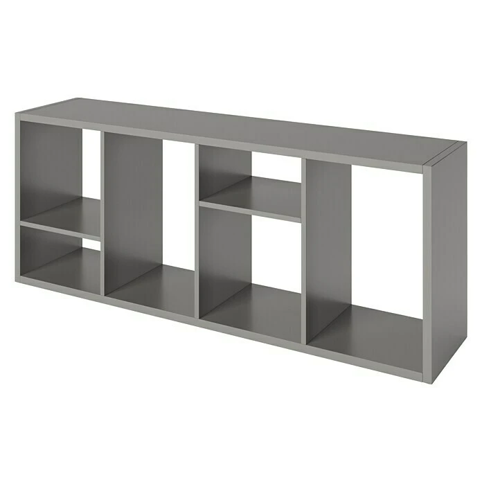 BAUHAUS Phönix Fortuna Raumteiler L X B X H: 34 X 58 X 146,6 Cm, Grau, Anzahl Fächer: 6 3 BAUHAUS Phönix Fortuna Raumteiler L X B X H: 34 X 58 X 146,6 Cm, Grau, Anzahl Fächer: 6 – Bild 3