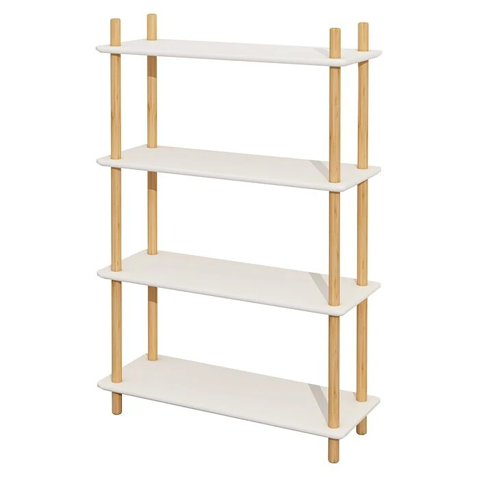 BAUHAUS Scan Trend Regal L X B X H: 26 X 76 X 111,5 Cm, Weiß 1 BAUHAUS Scan Trend Regal L X B X H: 26 X 76 X 111,5 Cm, Weiß