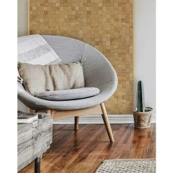 BAUHAUS Wodewa Holzmosaik 50 Eiche 300 X 300 Mm, Stärke: 2 Mm - 6 Mm, 1 Matte, Strukturiert UV-geölt -BAUHAUS Shop 12 122