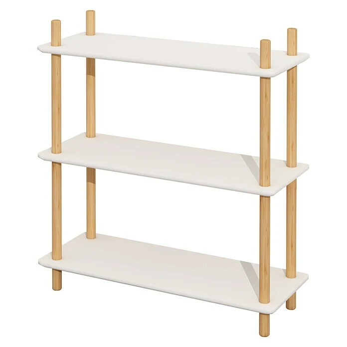 BAUHAUS Scan Trend Regal L X B X H: 26 X 76 X 77,5 Cm, Weiß 1 BAUHAUS Scan Trend Regal L X B X H: 26 X 76 X 77,5 Cm, Weiß