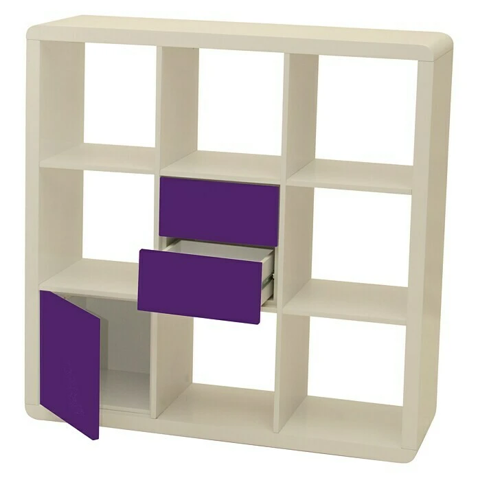 BAUHAUS Phönix Prana Container L X B X H: 34 X 34 X 34 Cm, Lila, Anzahl Türen: 1 Stk. 2 BAUHAUS Phönix Prana Container L X B X H: 34 X 34 X 34 Cm, Lila, Anzahl Türen: 1 Stk. – Bild 2