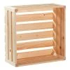 BAUHAUS HolzZollhaus Holzkiste B 1/2 35 X 35 X 16 Cm, Gehobelt, Natur