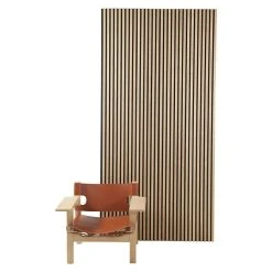 BAUHAUS FibroTech Akustikpaneel Basic Ash, 2.440 X 605 X 22 Mm, 1 Paneel