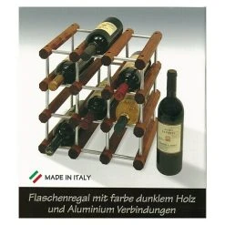 BAUHAUS Weinregal 28 X 34 X 34 Cm, Braun -BAUHAUS Shop 12 1303