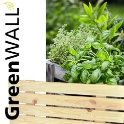 BAUHAUS Wagner System GreenFamily Blumenregal GreenWall 79 X 31 Cm, Natur -BAUHAUS Shop 12 1334