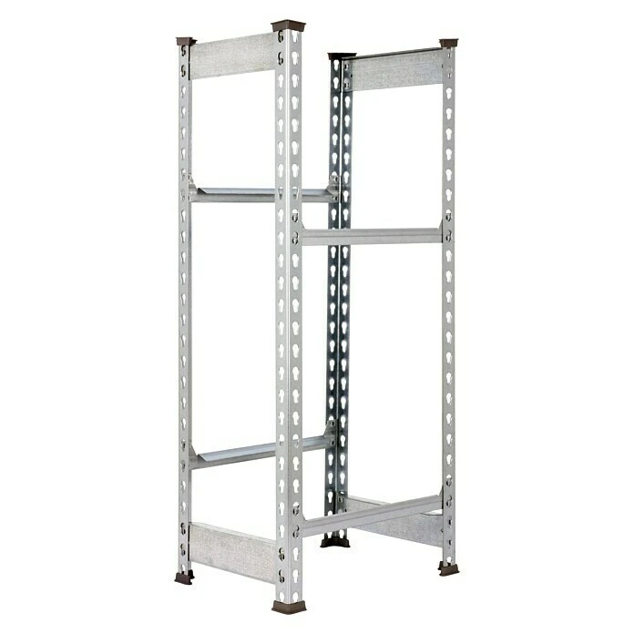 BAUHAUS Simonrack Simonbottle Metall-Getränkekistenregal Bottleclick L X B X H: 30 X 40 X 100 Cm, Traglast: 100 Kg/Boden, Anzahl Böden: 3, Silber 2 BAUHAUS Simonrack Simonbottle Metall-Getränkekistenregal Bottleclick L X B X H: 30 X 40 X 100 Cm, Traglast: 100 Kg/Boden, Anzahl Böden: 3, Silber – Bild 2