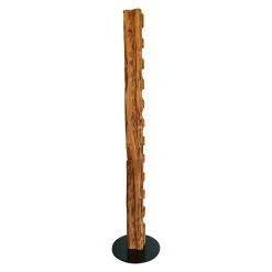 BAUHAUS Wood & Wishes Weinregal Premium Seitlich Höhe: 158 Mm, Anzahl Flaschen: 11 Stk., Holz, Teak -BAUHAUS Shop 12 1354
