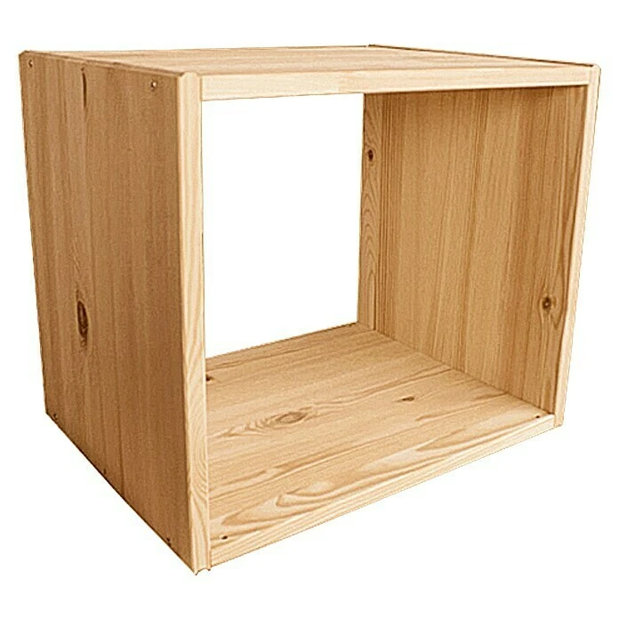BAUHAUS Regalux Regalwürfel 45,6 X 35 X 39 Cm, Nadelholz 1 BAUHAUS Regalux Regalwürfel 45,6 X 35 X 39 Cm, Nadelholz