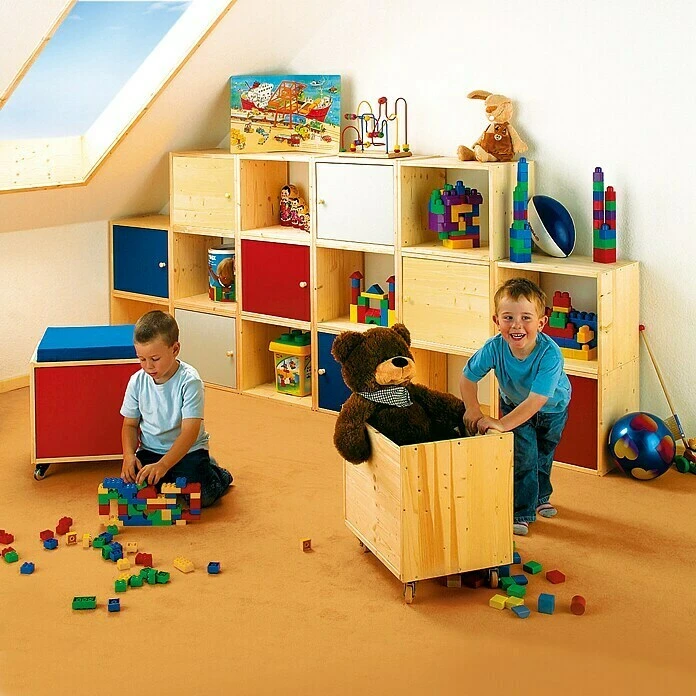 BAUHAUS Regalux Regalwürfel 45,6 X 35 X 39 Cm, Nadelholz 6 BAUHAUS Regalux Regalwürfel 45,6 X 35 X 39 Cm, Nadelholz – Bild 6