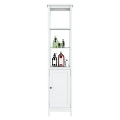 BAUHAUS Phönix Country Regal B X H: 40 X 168,8 Cm, Weiß