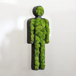 BAUHAUS StyleGreen Moosbild Toilettenset 10 X 25 Cm -BAUHAUS Shop 12 14