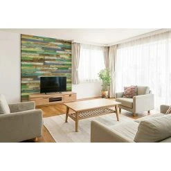 BAUHAUS Wodewa Echtholzriemchen 1000 Altholz Colour Mix 1.000 X 100 Mm, Stärke: 6 Mm - 8 Mm, 1 M², Selbstklebend -BAUHAUS Shop 12 142