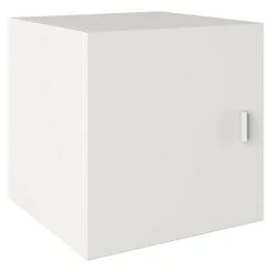 BAUHAUS Phönix Fortuna Container L X B X H: 33,4 X 34,1 X 34,1 Cm, Weiß, Passend Für: Phönix Regale Fortuna