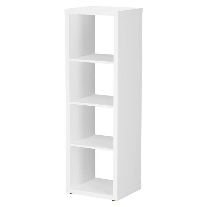 BAUHAUS Regal L X B X H: 39,2 X 41,3 X 146,6 Cm, Weiß 2 BAUHAUS Regal L X B X H: 39,2 X 41,3 X 146,6 Cm, Weiß – Bild 2