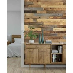 BAUHAUS Wodewa Echtholzriemchen 1000 Original Altholz 1.000 X 100 Mm, Stärke: 7 Mm - 8 Mm, Selbstklebend -BAUHAUS Shop 12 151