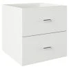 BAUHAUS Phönix Fortuna Container L X B X H: 33,4 X 34,1 X 34,1 Cm, Weiß, Anzahl Schubladen: 2 Stk., Passend Für: Phönix Regale Fortuna