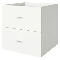 BAUHAUS Phönix Fortuna Container L X B X H: 33,4 X 34,1 X 34,1 Cm, Weiß, Anzahl Schubladen: 2 Stk., Passend Für: Phönix Regale Fortuna -BAUHAUS Shop 12 1524