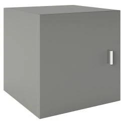BAUHAUS Phönix Fortuna Container L X B X H: 33,4 X 34,1 X 34,1 Cm, Grau, Passend Für: Phönix Regale Fortuna