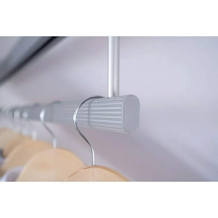 BAUHAUS Room Plaza Easy Doing Kleiderstange Passend Für: Room Plaza Easy Doing Schiebetür-Bau-Sets, Länge: 1.000 Mm, Fest 2 BAUHAUS Room Plaza Easy Doing Kleiderstange Passend Für: Room Plaza Easy Doing Schiebetür-Bau-Sets, Länge: 1.000 Mm, Fest – Bild 2