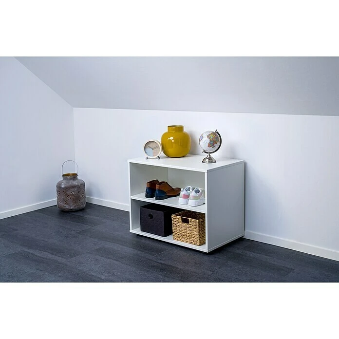 BAUHAUS Room Plaza Easy Doing Regal 800 X 500 Mm X 611 Mm, Weiß 2 BAUHAUS Room Plaza Easy Doing Regal 800 X 500 Mm X 611 Mm, Weiß – Bild 2