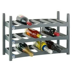 BAUHAUS Rotho Flaschenregal L X B X H: 60 X 22 X 14 Cm, Kunststoff, Anzahl Flaschen: 6 Stk. -BAUHAUS Shop 12 1586