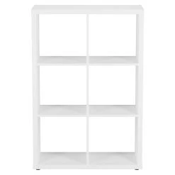 BAUHAUS Regal L X B X H: 39,2 X 76,5 X 111,4 Cm, Weiß -BAUHAUS Shop 12 1592