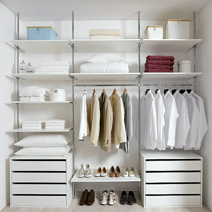 BAUHAUS Room Plaza Inside Smart Regalsystem-Anbaumodul Breite: 1.135 Mm, Max. Raumhöhe: 2.600 Mm, Tiefe: 500 Mm 2 BAUHAUS Room Plaza Inside Smart Regalsystem-Anbaumodul Breite: 1.135 Mm, Max. Raumhöhe: 2.600 Mm, Tiefe: 500 Mm – Bild 2