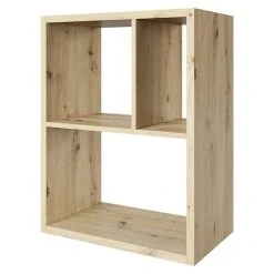 BAUHAUS Phönix Fortuna Raumteiler L X B X H: 34 X 75,1 X 57,9 Cm, Eiche, Anzahl Fächer: 3 -BAUHAUS Shop 12 1705