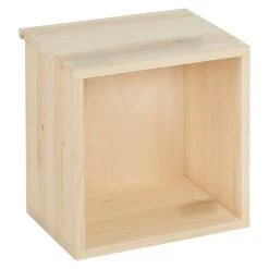 BAUHAUS Astigarraga Regalwürfel L X B X H: 22,5 X 30 X 30 Cm, Kiefernholz