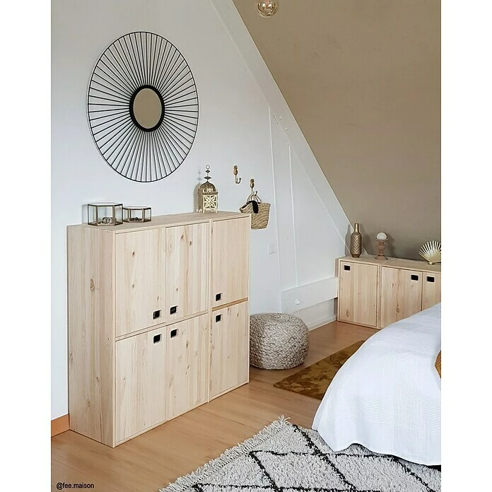 BAUHAUS Astigarraga Dinamic Schrank L X B X H: 33 X 37,3 X 53,5 Cm, Kiefernholz 6 BAUHAUS Astigarraga Dinamic Schrank L X B X H: 33 X 37,3 X 53,5 Cm, Kiefernholz – Bild 6