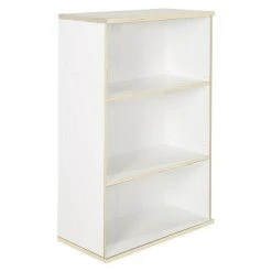 BAUHAUS Phönix Chicago Regal L X B X H: 40 X 80 X 119 Cm, Weiß/Eiche Sand, Traglast: 5 Kg/Boden