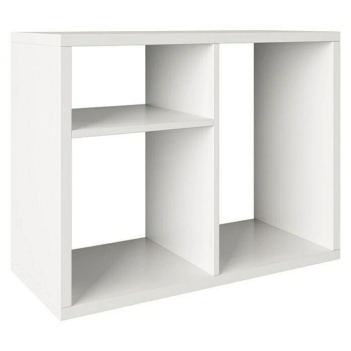 BAUHAUS Phönix Fortuna Raumteiler L X B X H: 34 X 75,1 X 57,9 Cm, Weiß, Anzahl Fächer: 3 2 BAUHAUS Phönix Fortuna Raumteiler L X B X H: 34 X 75,1 X 57,9 Cm, Weiß, Anzahl Fächer: 3 – Bild 2