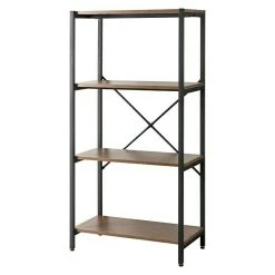 BAUHAUS Scan Trend Regal Industrial L X B X H: 32 X 60 X 120 Cm, Anzahl Böden: 4 Stk., Traglast: 25 Kg/Boden