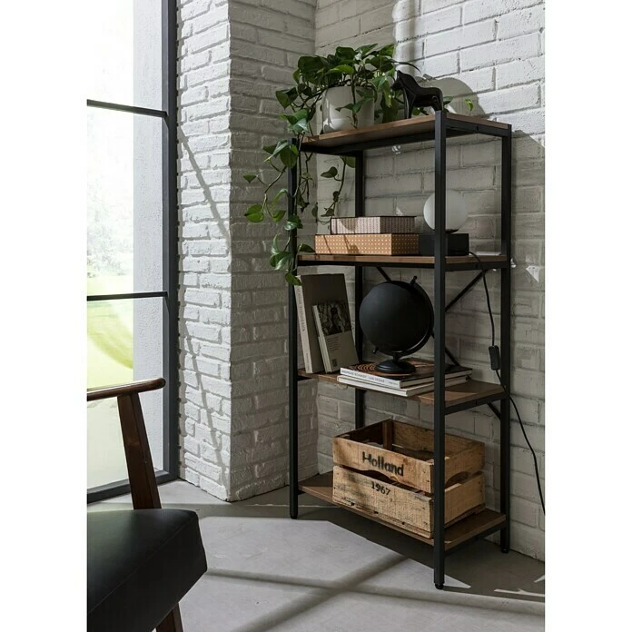 BAUHAUS Scan Trend Regal Industrial L X B X H: 32 X 60 X 120 Cm, Anzahl Böden: 4 Stk., Traglast: 25 Kg/Boden 3 BAUHAUS Scan Trend Regal Industrial L X B X H: 32 X 60 X 120 Cm, Anzahl Böden: 4 Stk., Traglast: 25 Kg/Boden – Bild 3