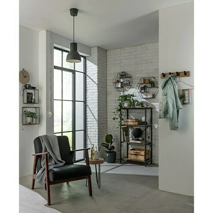 BAUHAUS Scan Trend Regal Industrial L X B X H: 32 X 60 X 120 Cm, Anzahl Böden: 4 Stk., Traglast: 25 Kg/Boden 4 BAUHAUS Scan Trend Regal Industrial L X B X H: 32 X 60 X 120 Cm, Anzahl Böden: 4 Stk., Traglast: 25 Kg/Boden – Bild 4