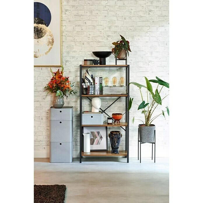 BAUHAUS Scan Trend Regal Industrial L X B X H: 32 X 60 X 120 Cm, Anzahl Böden: 4 Stk., Traglast: 25 Kg/Boden 6 BAUHAUS Scan Trend Regal Industrial L X B X H: 32 X 60 X 120 Cm, Anzahl Böden: 4 Stk., Traglast: 25 Kg/Boden – Bild 6