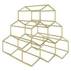 BAUHAUS Phönix Playboy Weinregal Gloria L X B X H: 22 X 29 X 27 Cm, Gold