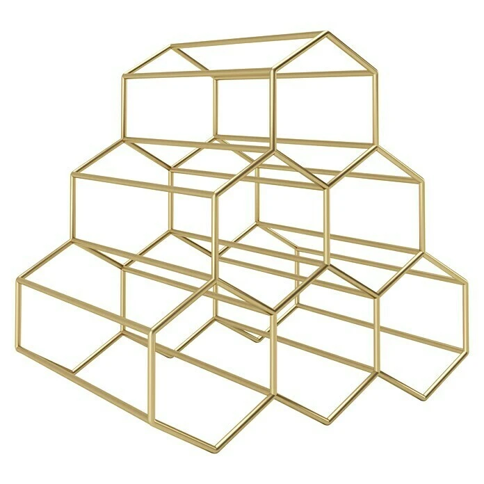 BAUHAUS Phönix Playboy Weinregal Gloria L X B X H: 22 X 29 X 27 Cm, Gold 1 BAUHAUS Phönix Playboy Weinregal Gloria L X B X H: 22 X 29 X 27 Cm, Gold